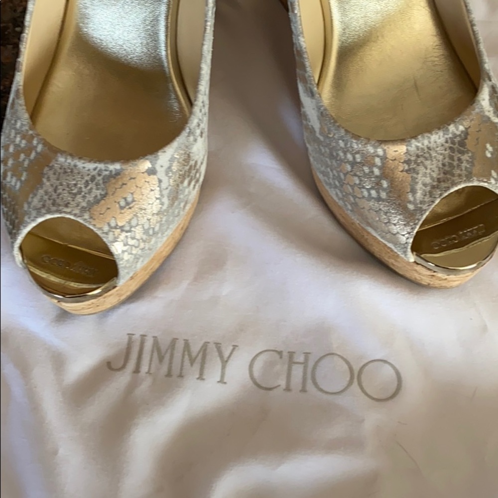 Jimmy Choo Provo sling backs 39.5/8